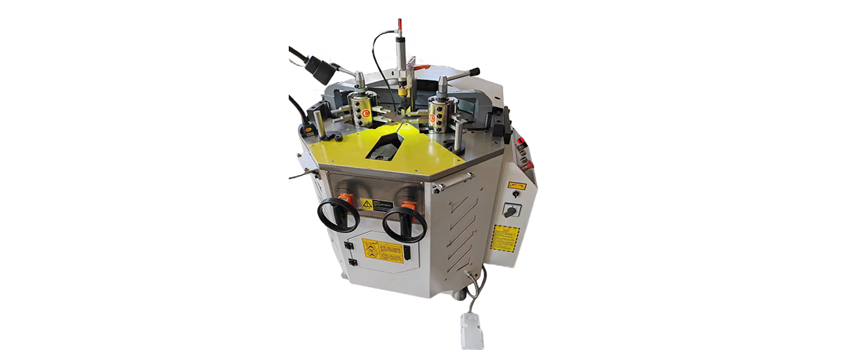 Алюминиевый профиль нож журнал типа угловой сборки машины LZJA-120A